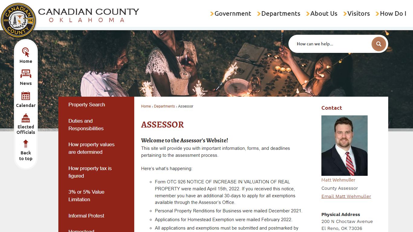 Assessor | Canadian County, OK - Official Website